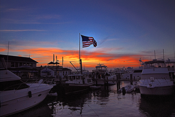 Sunset, Payne's Dock
