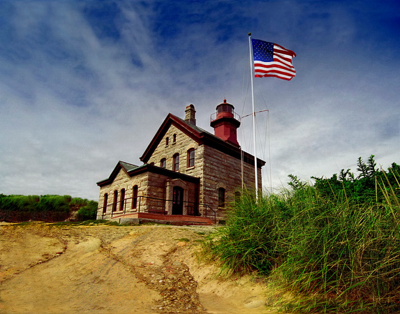 Old Glory at North Light